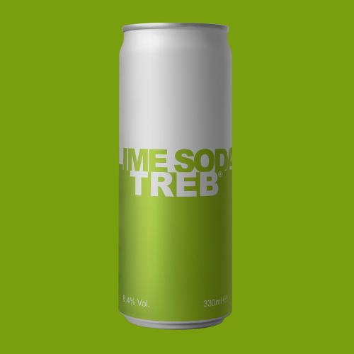 LIME SODA TREB® 8.4% ABV 330ml